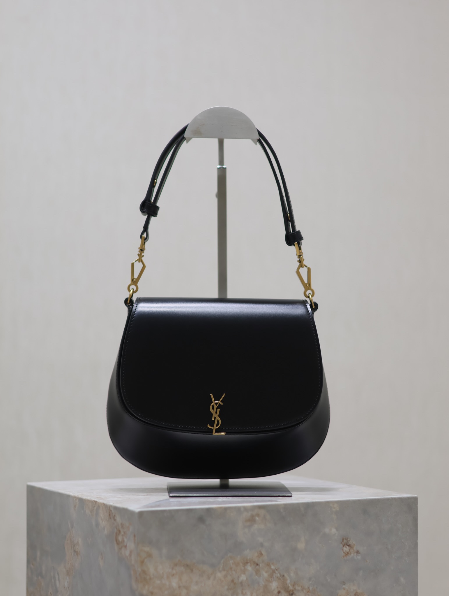 Ysl Voltaire Handbag 753824 Black